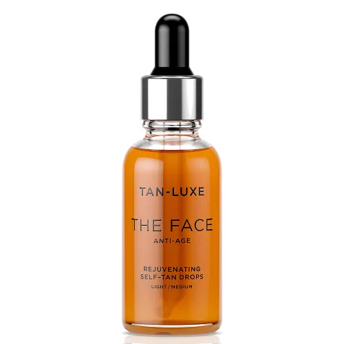 Tan-Luxe The Face Anti-Age Rejuvenating Self-Tan Drops 30ml - Light/Medium