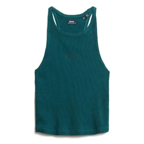Tank top z plecami typu racer i logiem dla kobiet Superdry Essential