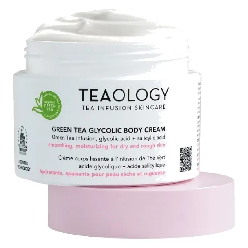 Teaology Green Tea Glycolic Body Cream Balsamy do ciała 260 ml