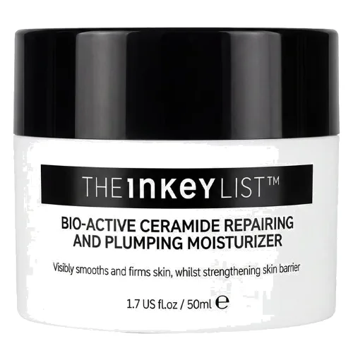 The INKEY List Bio-Active Ceramide Repairing and Plumping Moisturiser preparat nawilżający 50 ml