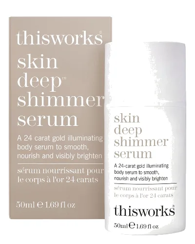 this works Skin Deep Shimmer Serum 50ml