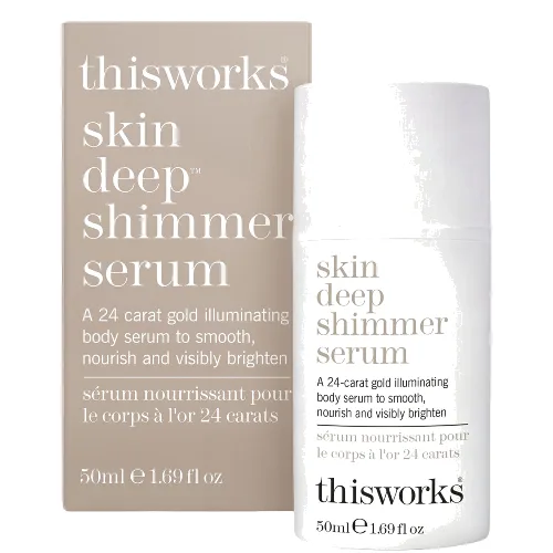 this works Skin Deep Shimmer Serum 50ml