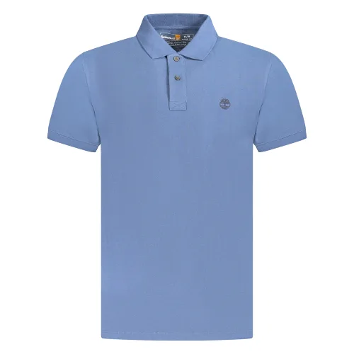 TIMBERLAND POLO KRÓTKI RĘKAW MĘSKI NIEBIESKI
