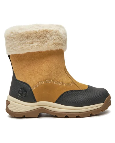 Timberland Śniegowce Ledge Pullon WP TB1A2KUF2311 Brązowy