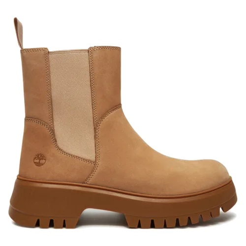Timberland Sztyblety Mid Pull On Boot TB0A6FCHEN71 Beżowy