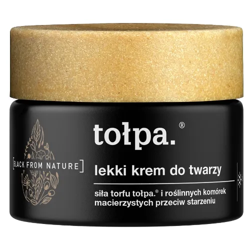 Tołpa Black from Nature Lekki krem do twarzy na dzień Kremy do twarzy 50 ml