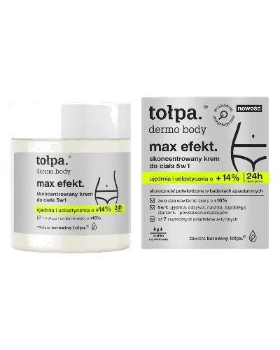 tołpa. max efekt. skoncentrowany krem do ciała 5w1, 250 ml