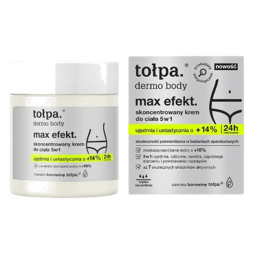 tołpa. max efekt. skoncentrowany krem do ciała 5w1, 250 ml