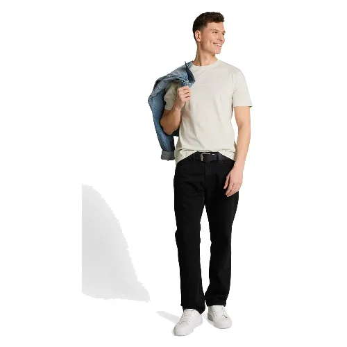 Tom Tailor Denim Koszulka Mężczyźni Bawełna (100%) beżowy, M