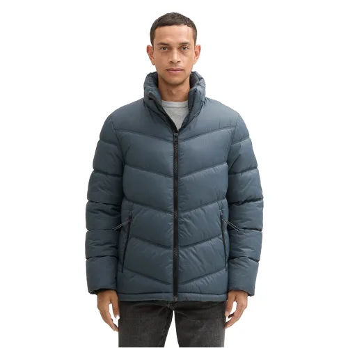 Tom Tailor Kurtka zimowa 1043822 Niebieski Regular Fit