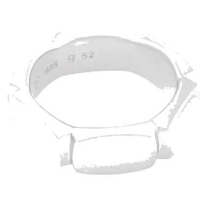 Tom Wood pierścionek srebrny Umi Band Ring Medium