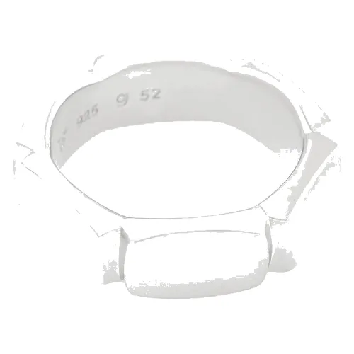 Tom Wood pierścionek srebrny Umi Band Ring Medium