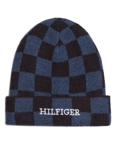 Tommy Hilfiger Czapka AU0AU01932 Niebieski