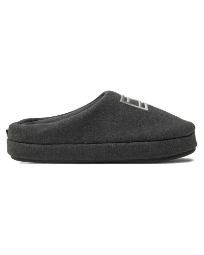 Tommy Hilfiger Kapcie Flag Warm Felt House Shoe FM0FM05227 Granatowy