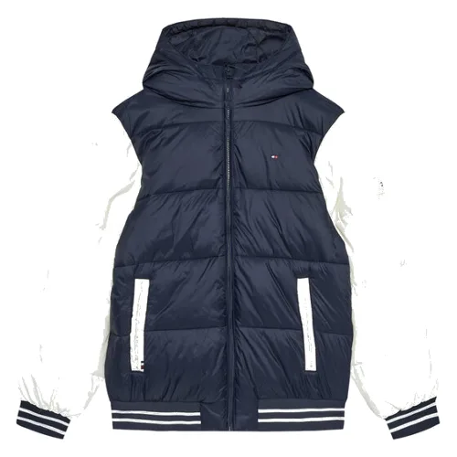 Tommy Hilfiger Kurtka puchowa KB0KB09465 D Granatowy Regular Fit