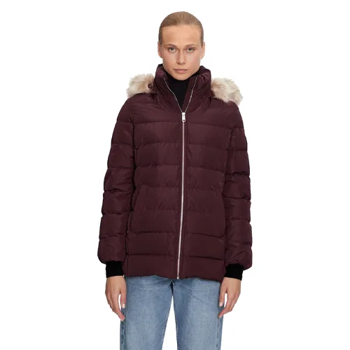 Tommy Hilfiger Kurtka puchowa WW0WW43600 Fioletowy Regular Fit