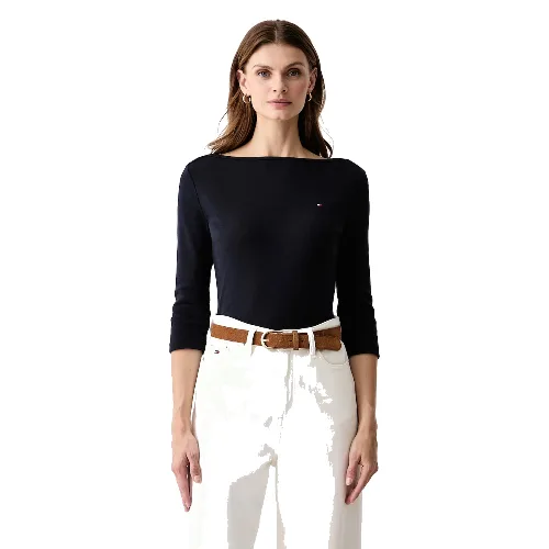 Tommy Hilfiger longsleeve damski bawełniany