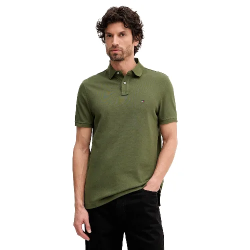 Tommy Hilfiger polo męskie bawełniane z elastanem