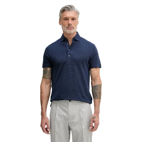Tommy Hilfiger polo swetrowe męskie z lnem NEW YORK