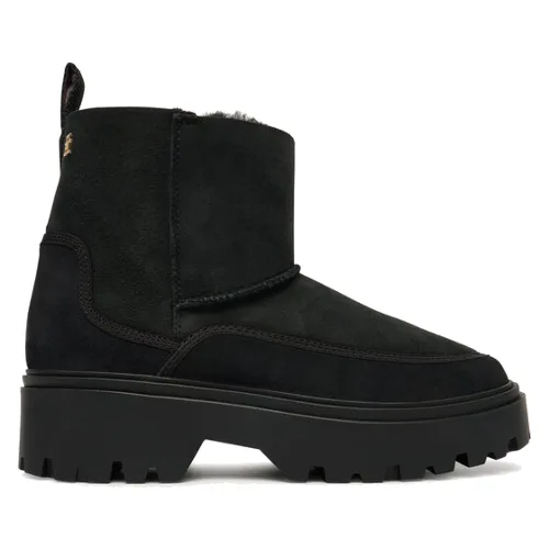 Tommy Hilfiger Śniegowce Real Shearling Pullon FW0FW08997 Czarny