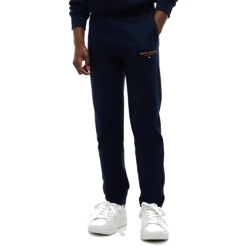 Tommy Hilfiger Spodnie dresowe Essential KB0KB10772 Granatowy Regular Fit