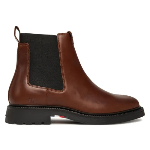 Tommy Hilfiger Sztyblety Comfort Lwt FM0FM05591 Brązowy