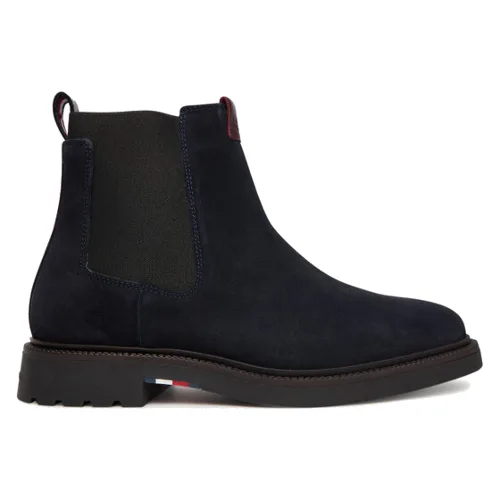 Tommy Hilfiger Sztyblety Comfort Lwt FM0FM05592 Granatowy