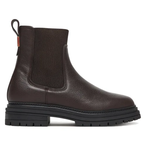 Tommy Hilfiger Sztyblety FW0FW08771 Brązowy
