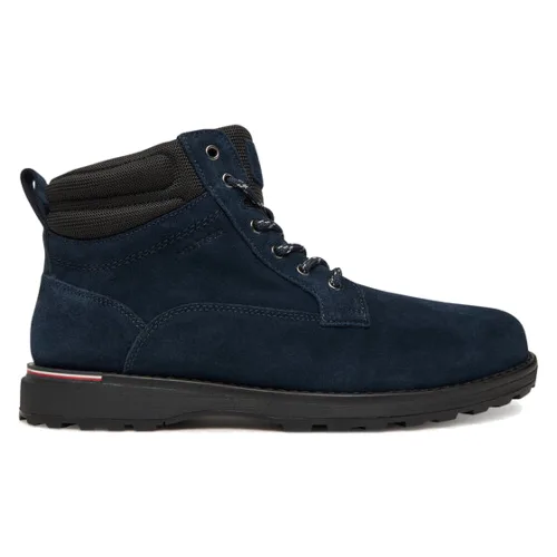 Tommy Hilfiger Trzewiki Corporate W FM0FM05605 Granatowy