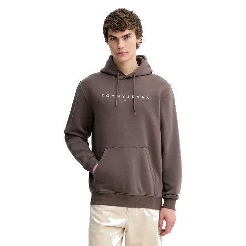 Tommy Jeans bluza z kapturem męska z bawełną