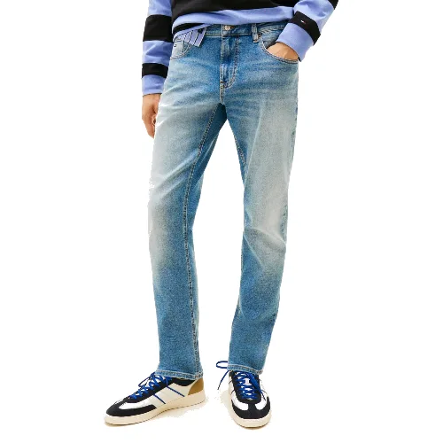 Tommy Jeans Dżinsy - Scanton Slim Mężczyźni Bawełna niebieski, 34-32