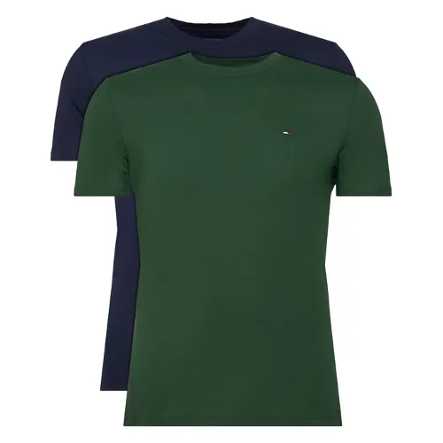 Tommy Jeans Komplet t-shirtów DM0DM20687 Kolorowy Slim Fit