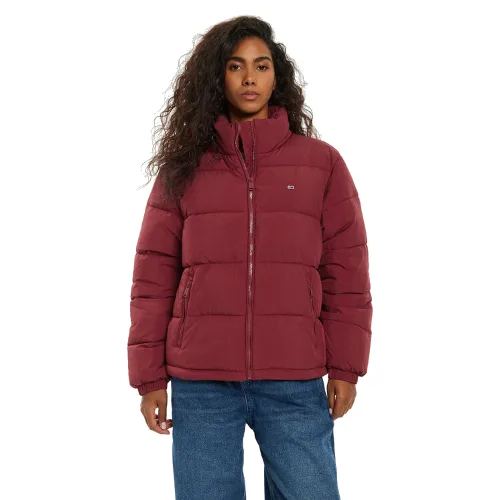 Tommy Jeans Kurtka puchowa Regatta DW0DW18827 Czerwony Regular Fit