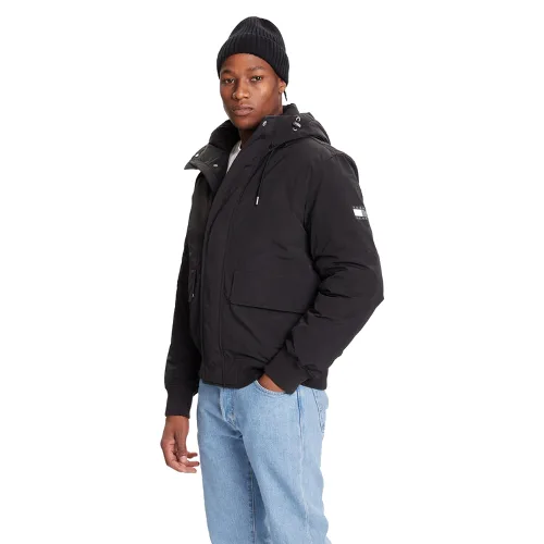 Tommy Jeans Kurtka zimowa DM0DM22032 Czarny Regular Fit