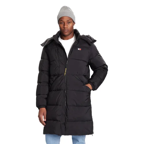 Tommy Jeans Kurtka zimowa DM0DM22256 Czarny Regular Fit