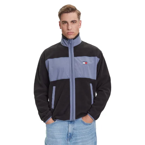 Tommy Jeans Polar DM0DM21906 Czarny Relaxed Fit