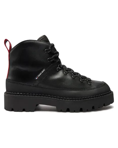 Tommy Jeans Trapery EM0EM01491 Czarny