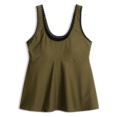 Top tankini z haftem
