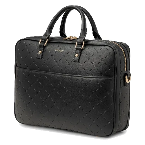 Torba na laptopa 15'6 cali monogram czarna