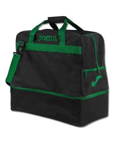 Torba piłkarska Joma Training III z podwójnym dnem 50L zielony