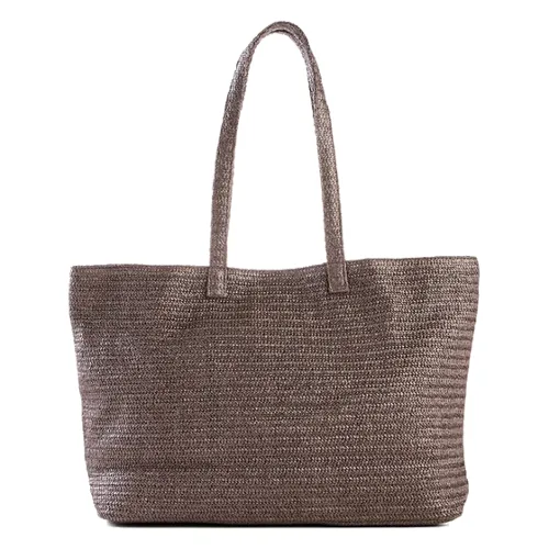 Torba typu shopper w optyce plecionki