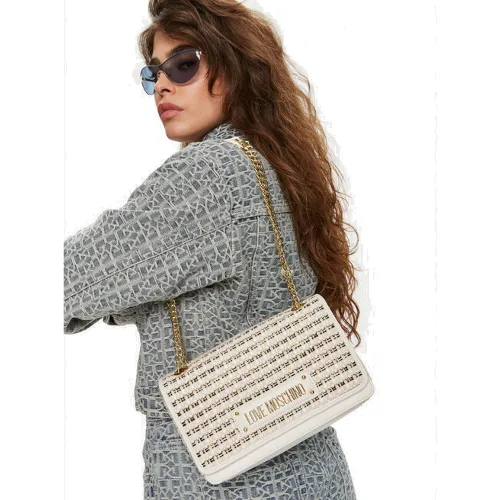 Torebka LOVE MOSCHINO JC4348PP05K60108 Kremowy
