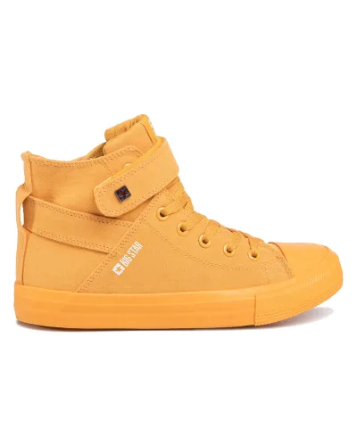 Trampki Big Star Shoes FF274581 Żółty