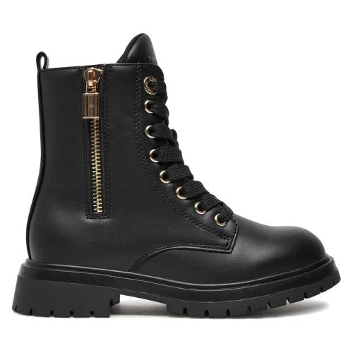 Trapery Tommy Hilfiger Lace-Up Bootie T3A5-33567-1351 M Czarny