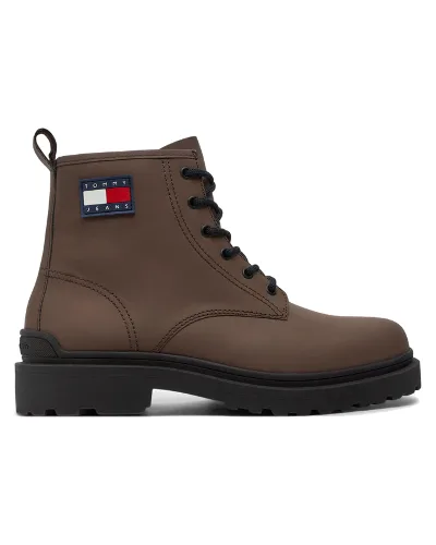 Trapery Tommy Jeans EM0EM01447 Brązowy