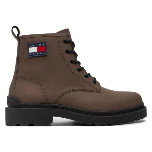 Trapery Tommy Jeans EM0EM01447 Brązowy
