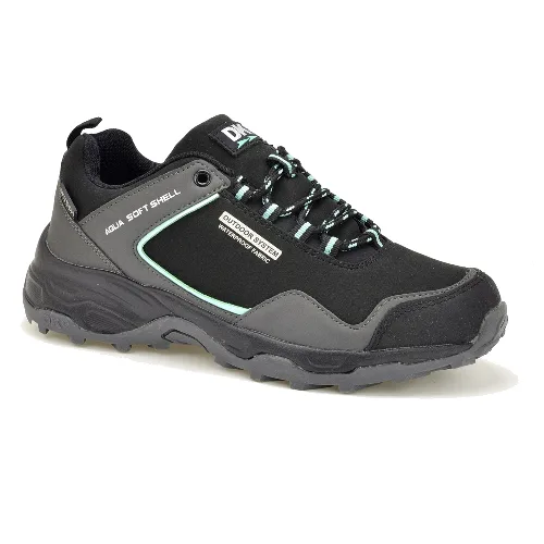 Trekking softshell DK 1100 czarny miętowy