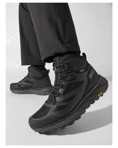Trekkingi Jack Wolfskin Terraventure Texapore Mid M 4051521 Czarny