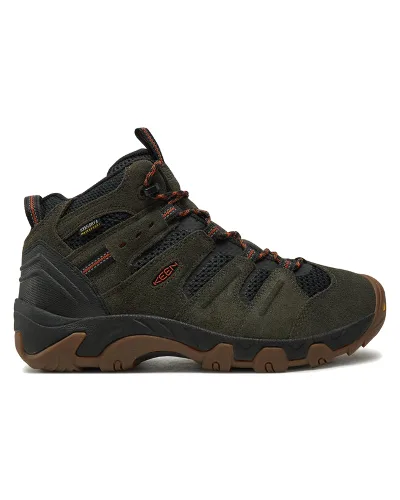 Trekkingi Keen Headout Mid Wp 1028306 Zielony