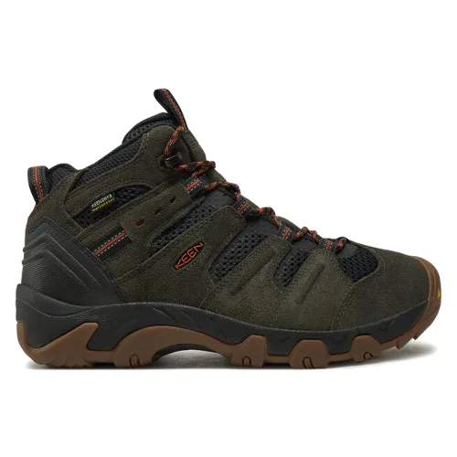 Trekkingi Keen Headout Mid Wp 1028306 Zielony